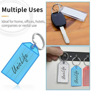 thumbnail image 2 of Key Chain Tag Label, With Separation Ring, Luggage Suitable For 2 of 13