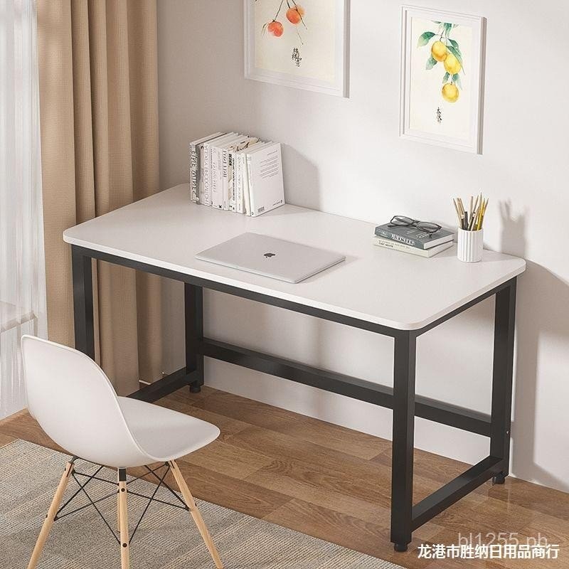 Bedroom Computer Desk Rounded Corner Study Desk Office Desk Writing ...