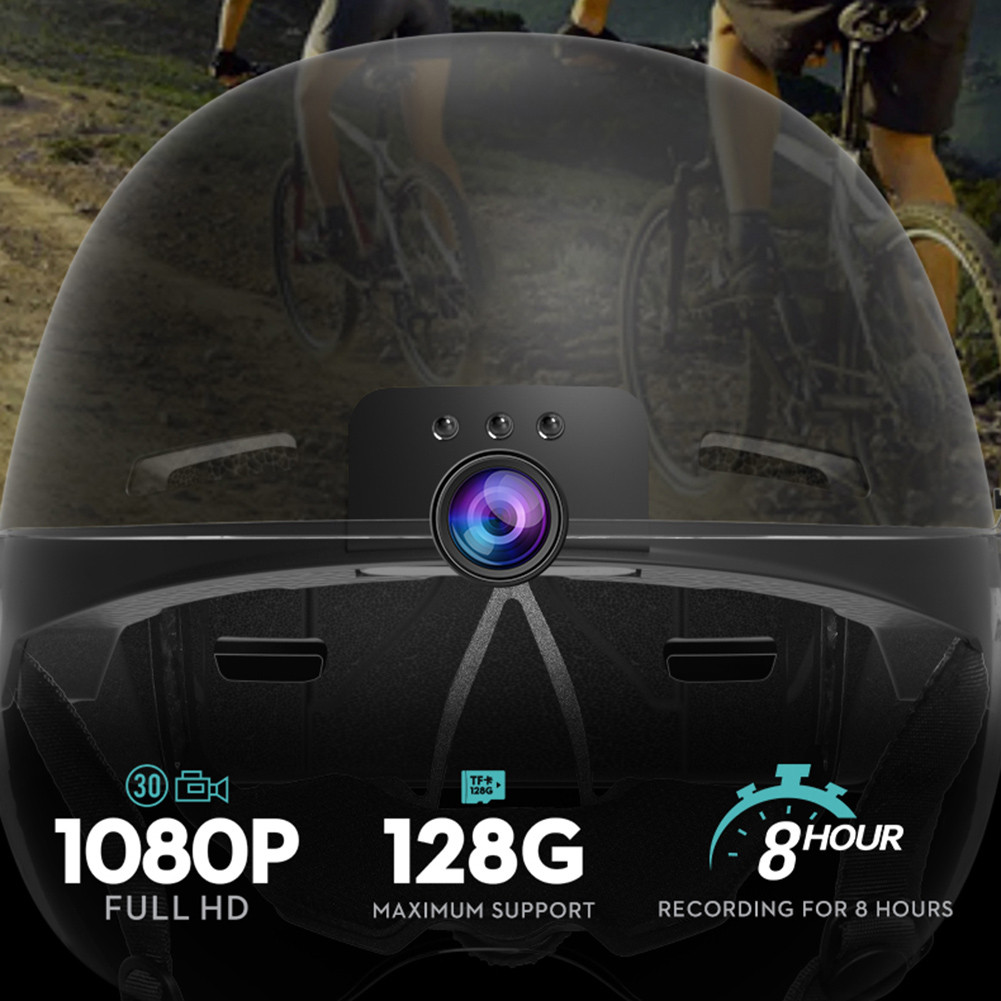Helmet Action Camera Anti-shake Bicycle Motorcycle Helmets Cameras ...