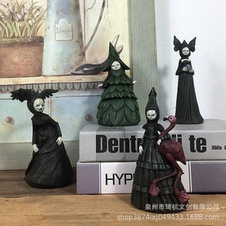 Nightmare Witch Ornaments Halloween Ghost Festival Garden Indoor ...