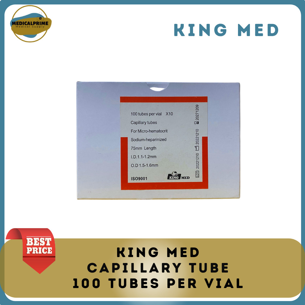 KINGMED CAPILLARY TUBE (SOLD PER TUBE) | Shopee Philippines