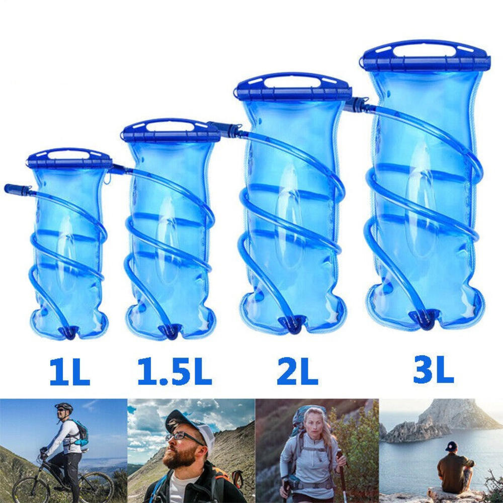 1L/1.5L/2L/3L Hydration Pack Water Bladder Backpack Hydration System ...