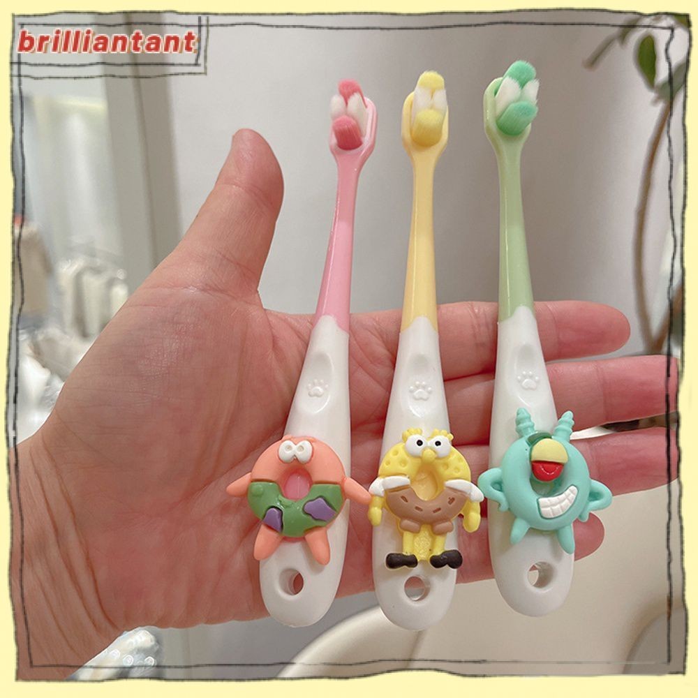 Cartoon Animation Childrens Toothbrush Patrick Star Spongebob Pattern ...