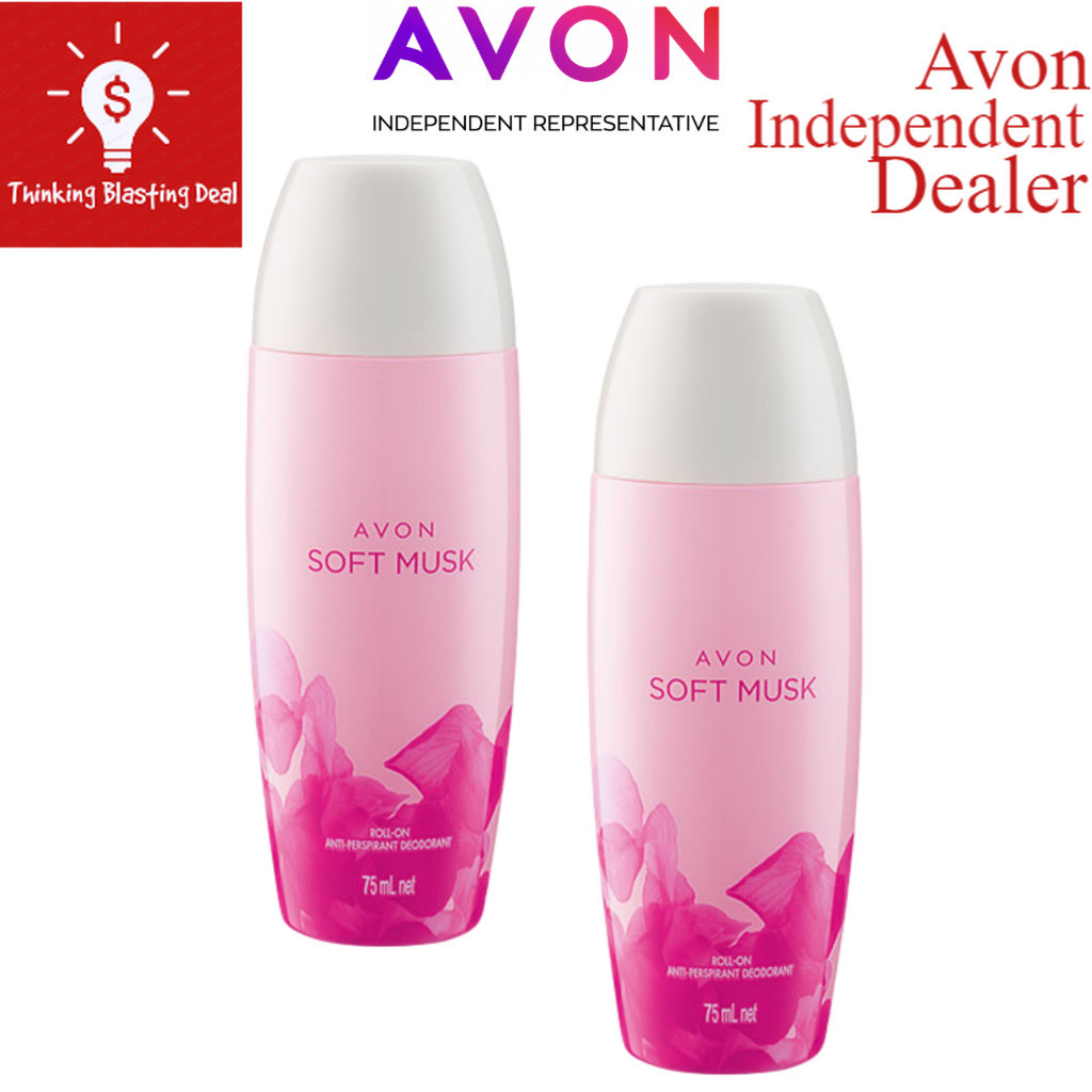 AVON SOFT MUSK Roll On Deodorant 75ML | Shopee Philippines