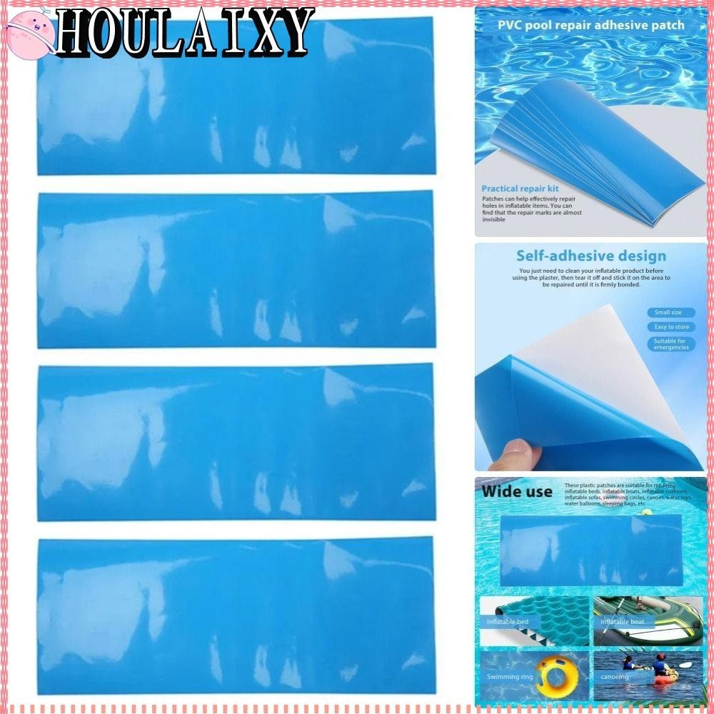 HOULAIXY 10Pcs Pool Repair Patches, Underwater Repair SelfAdhesive Pool Repair