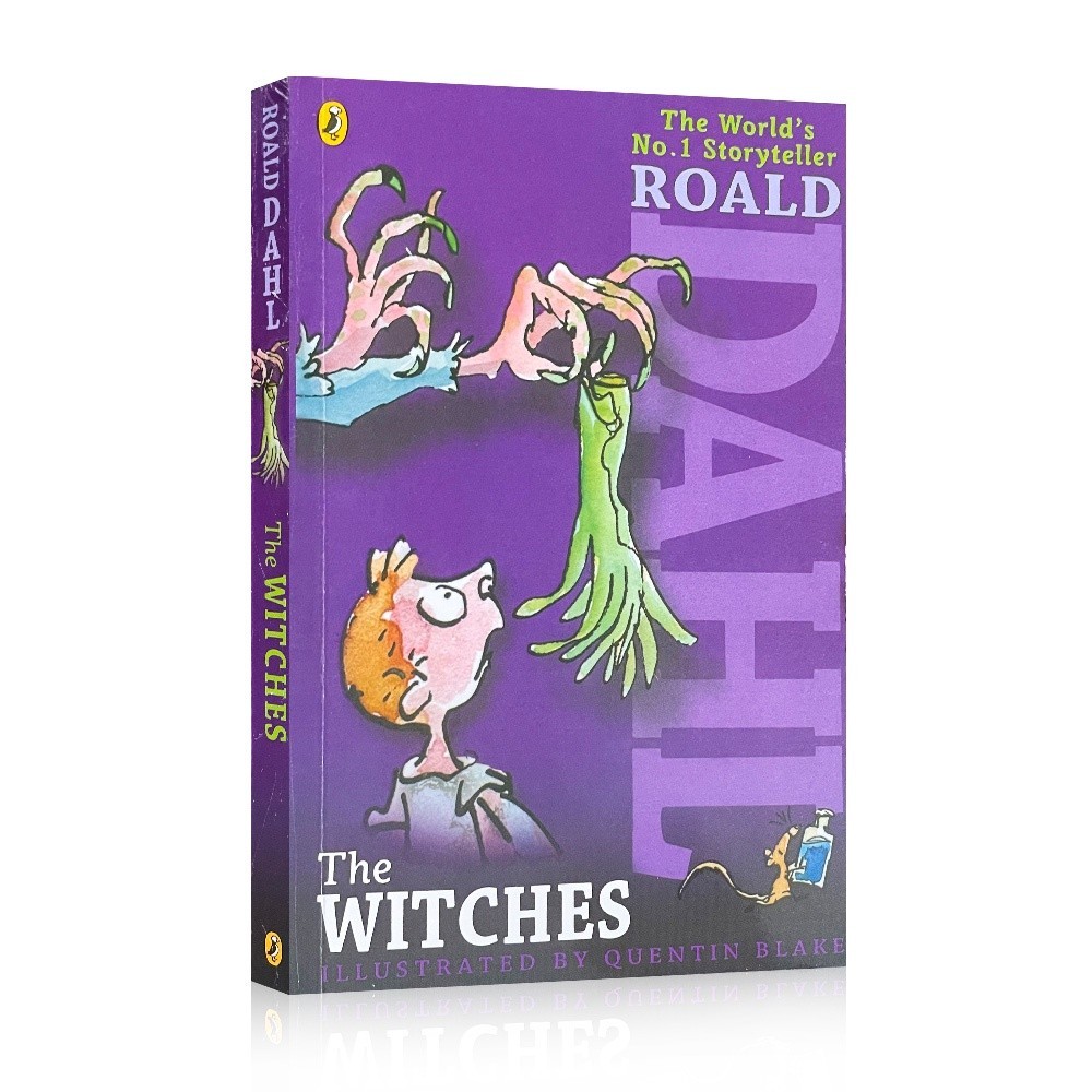 RQ`The Witches of Roald DAHL Children's Literature Novel Story Book ...