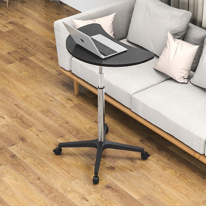 Mobile Table Home Lazy Bedside Table with Wheels Desk Standing ...