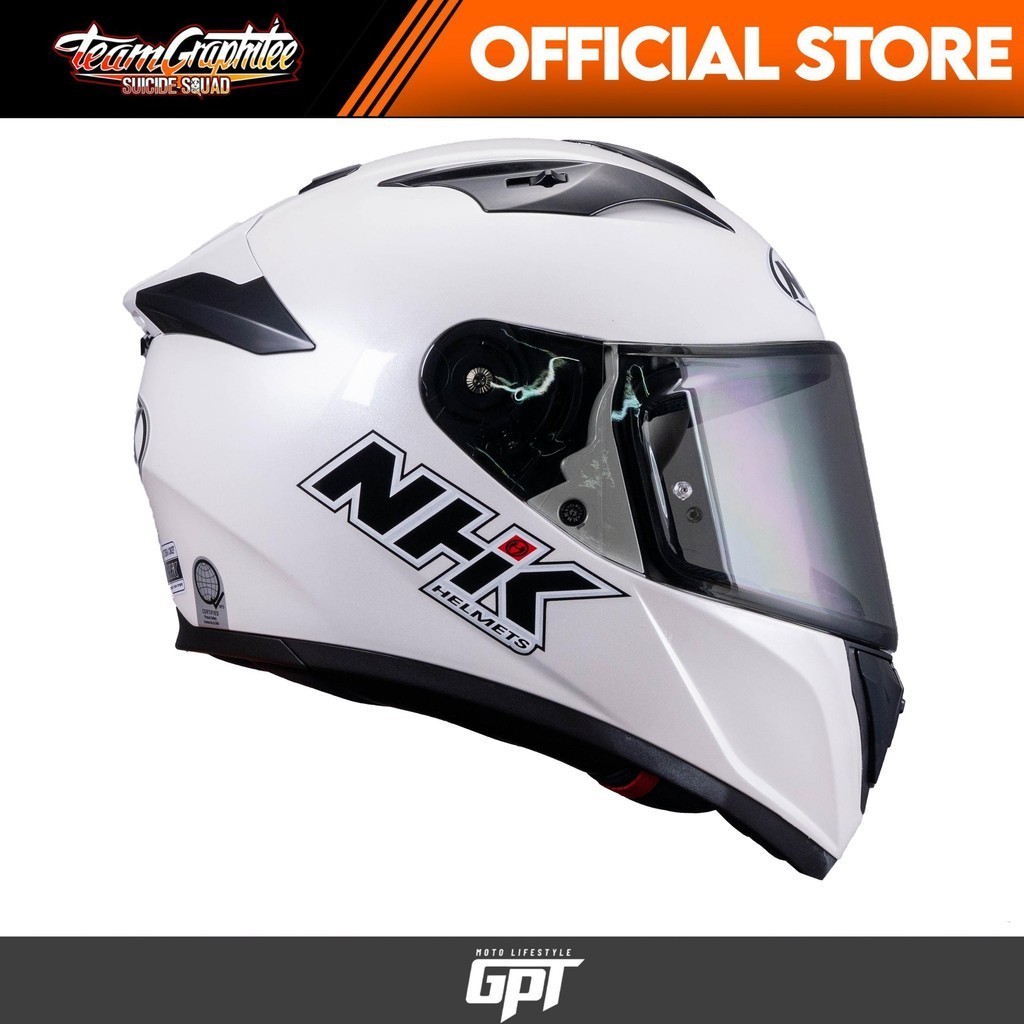 NHK Helmet GP PRIME Full Face Dual Visor