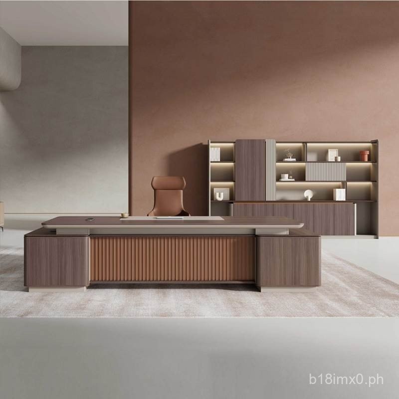 Engineering Matching Full Set Boss Desk Chair Executive Desk Boss Desk ...