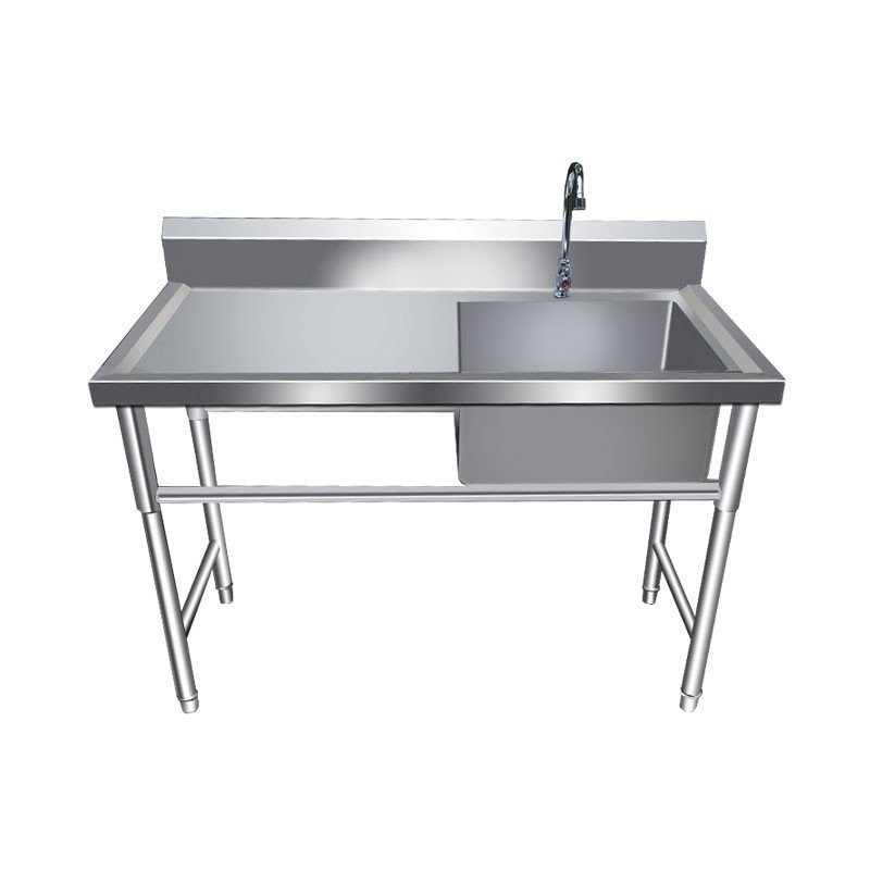 Commercial304Stainless Steel Sink Fish Killing Draining Basin Platform ...
