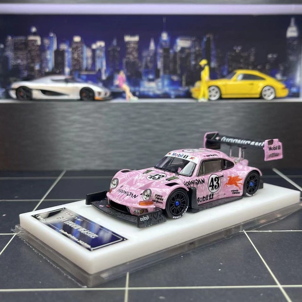 PORSCHE 911 - SVRSR Hoonipigasus - black - Top Model 1:64