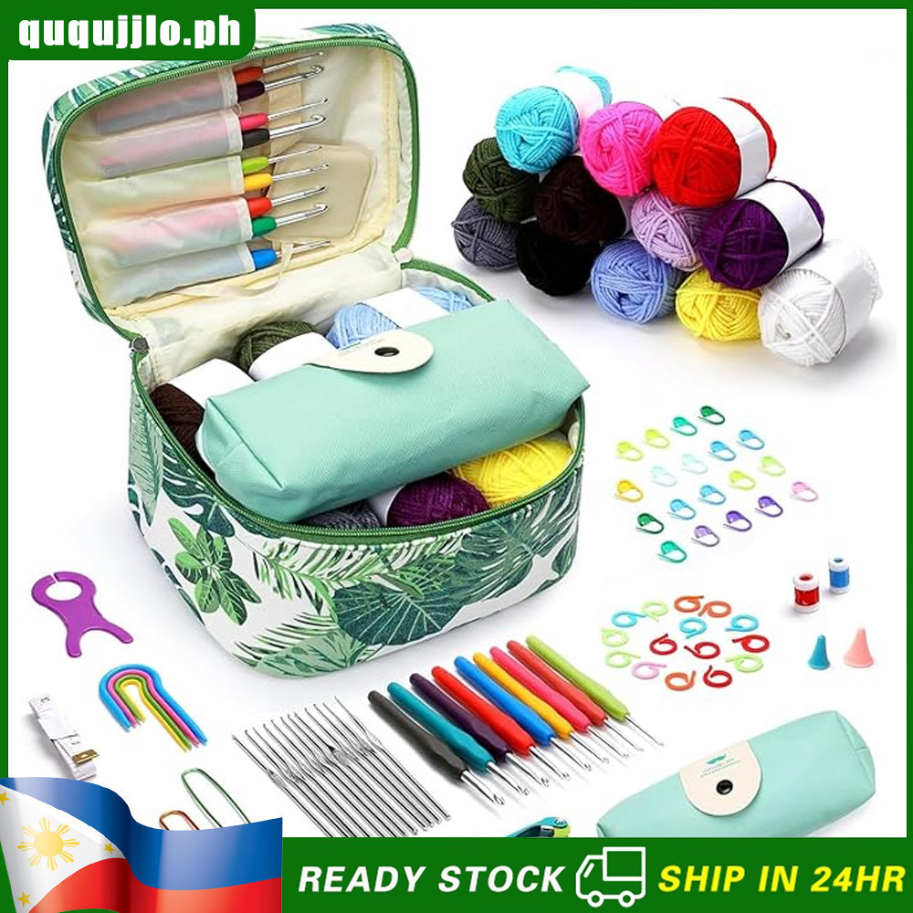 Crochet set for Beginner Crochet Kit Adults Knitting Starter Kit Adults