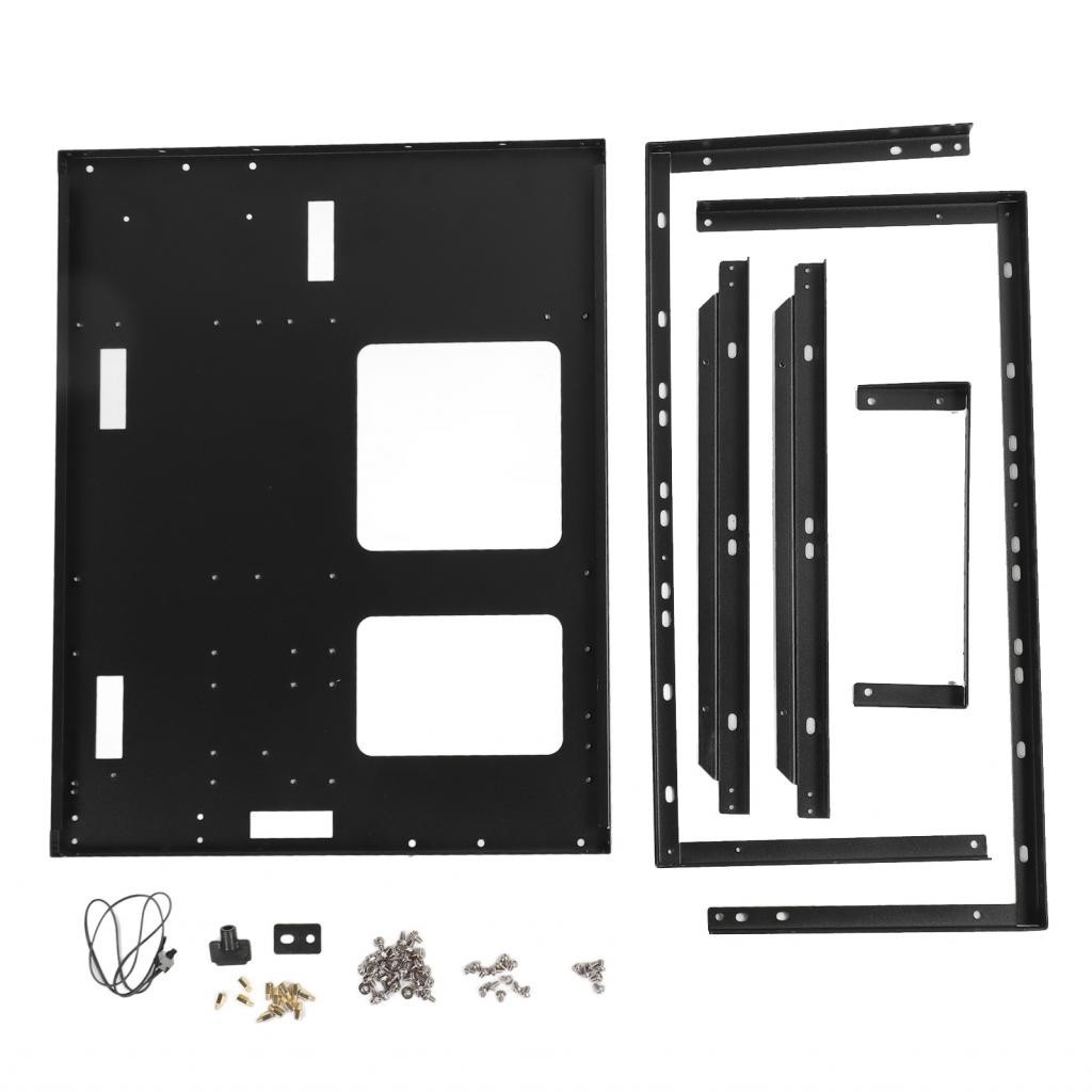 Haichao Gaming PC Case Open Frame ATX Chassis Rack Steel Plate DIY ...