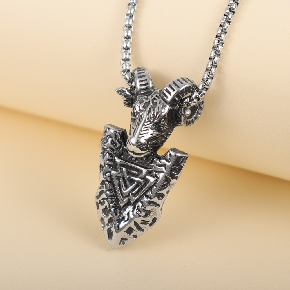 Viking chain necklace hotsell
