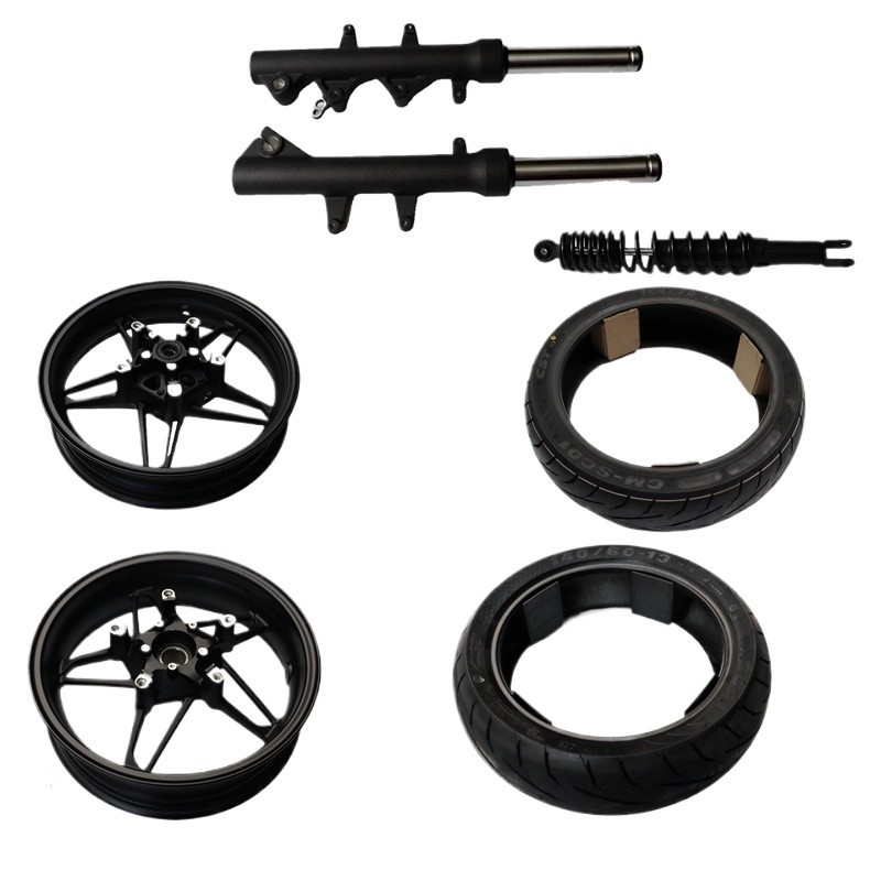 Wuji SR250GT front shock absorber front wheel hub Longxin LX250T ...