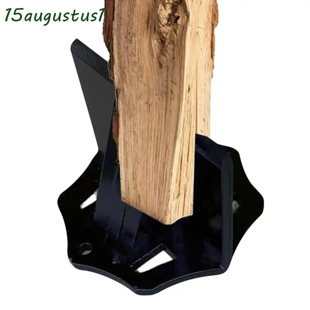 AUGUSTUS Wood Splitter, Cast Iron Manual Log Splitter Wedge, Hand ...