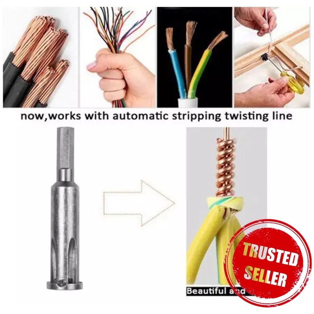 Heavy Duty Cable Twister Tool For Power Drill Drivers Efficient Wire ...