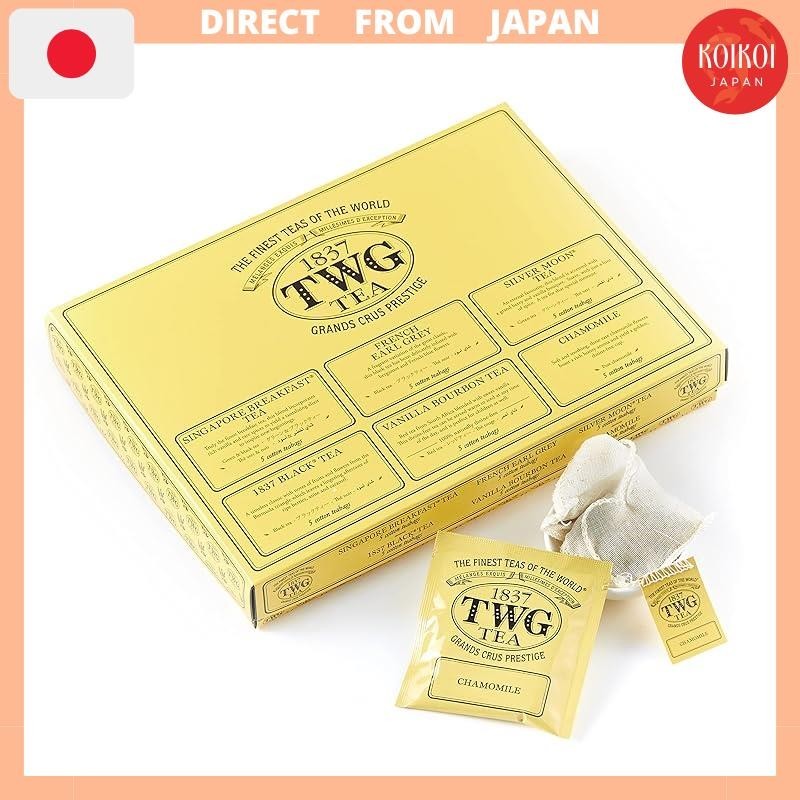 TWG Tea Black Tea Green Tea Rooibos Tea Tea Bag Assortment Ochugen Gift ...