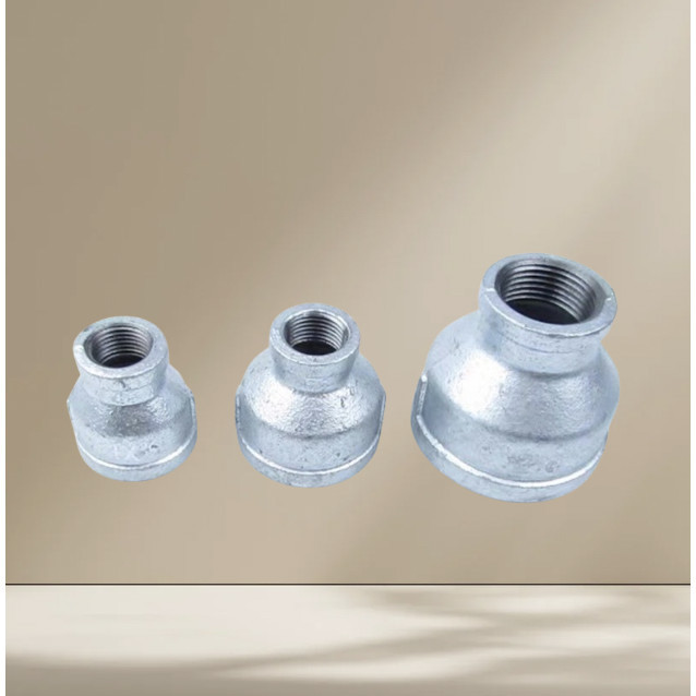 IRON HIGH QUALITY COUPLING REDUCER GI FITTINGS GALVANIZED | Shopee ...