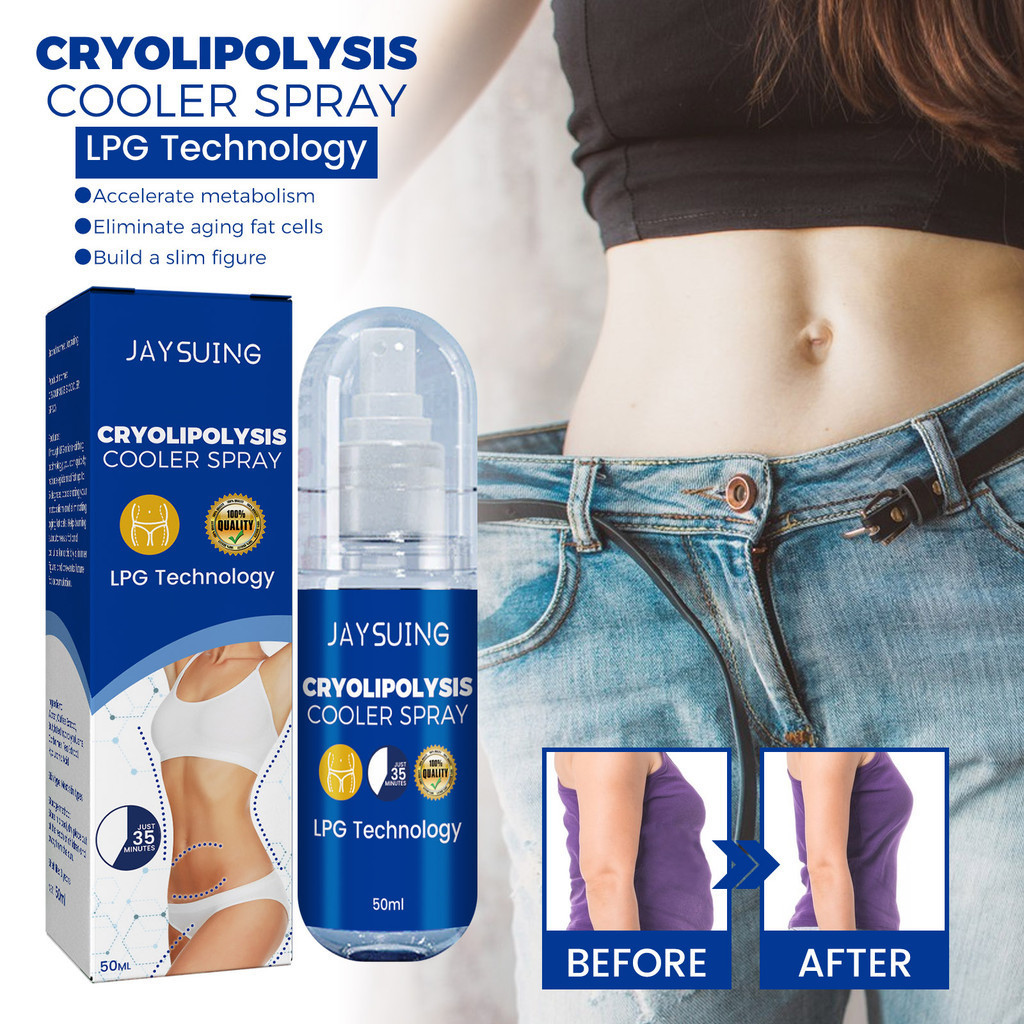 Jaysuing Slimming Cooling Spray - Anti-Cellulite, Hydrating, Firming ...