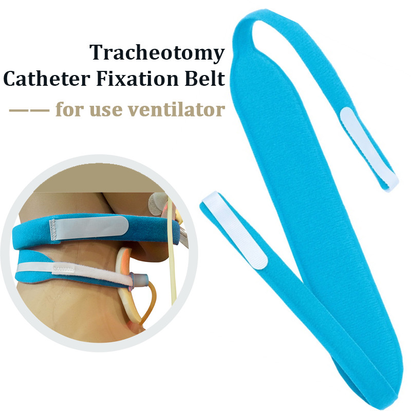 Catheter Strap Sponge Tracheostomy Tracheal Fixation Bands Neck ...