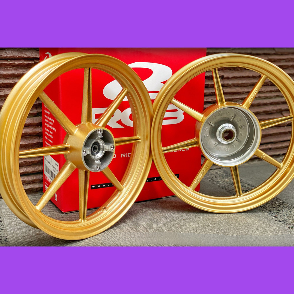 RCB Sport Rim 811 for Honda Click 125/150 4H (SP811) (RB8) matte gold ...