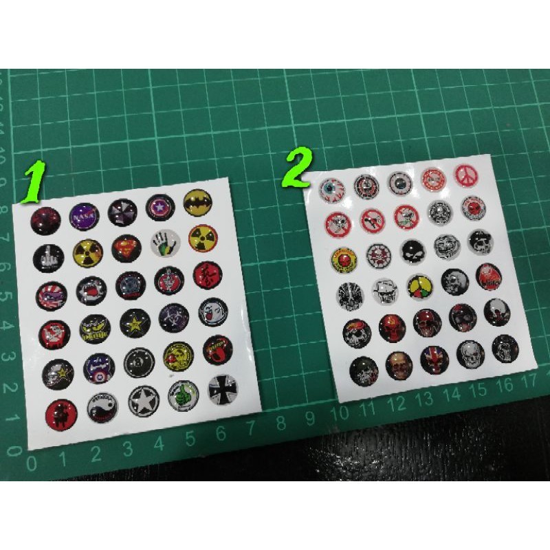 STICKER Deco Sticker Epoxy Stiker Motor Car | Shopee Philippines