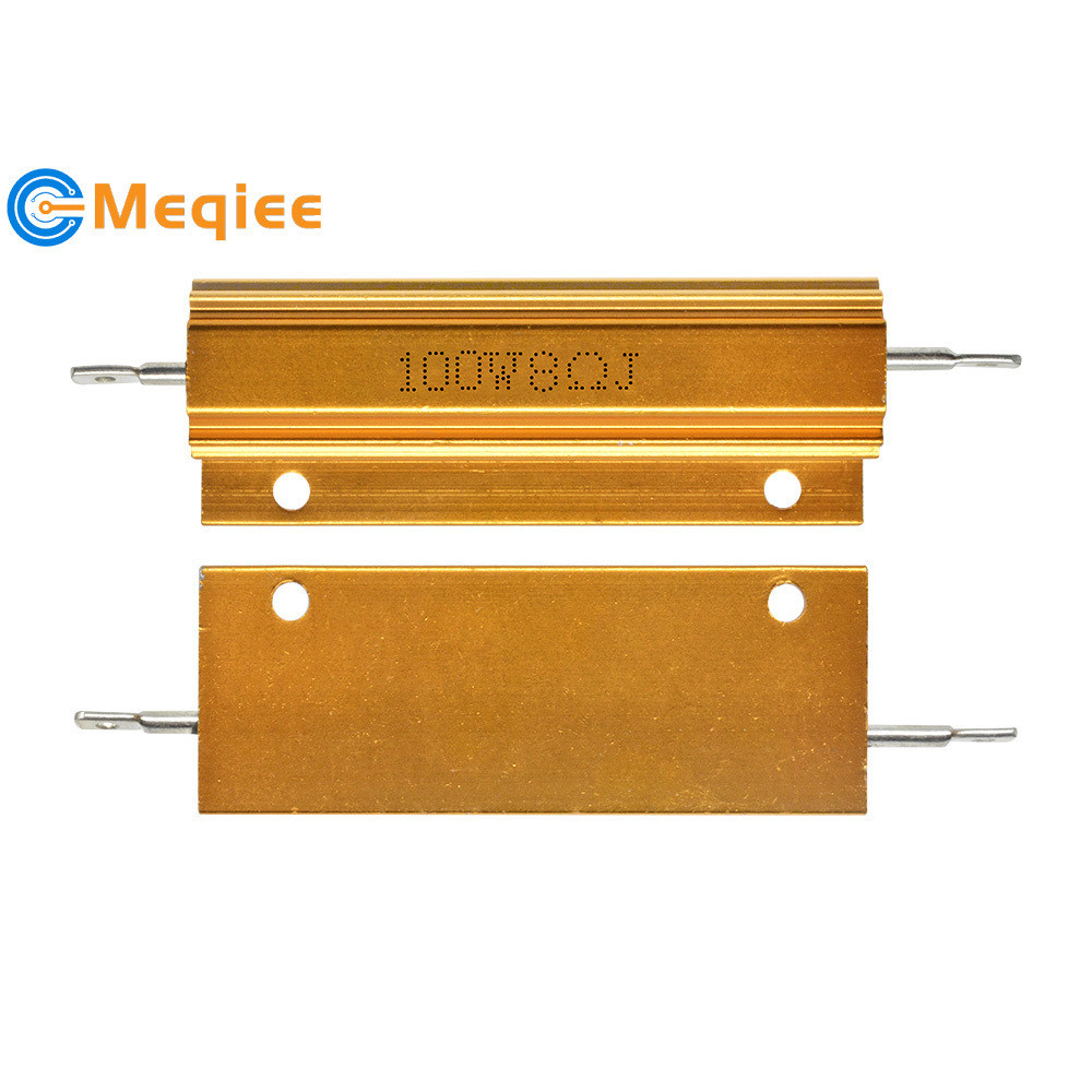 Aluminum shell wirewound resistor Aluminum shell cement resistor 8Ω ...