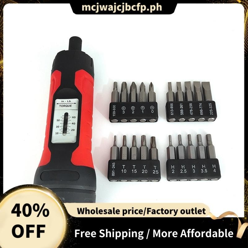 Perfect Adjustable Manual Torque Screwdriver Set Windows Torque ...