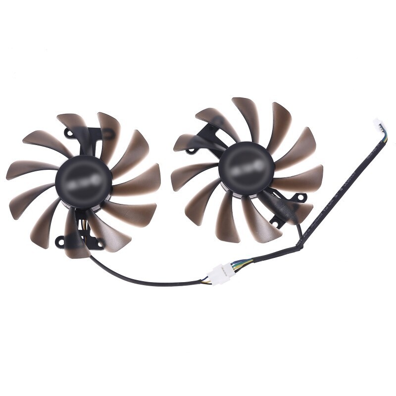 GG+2pcs 95MM GTX1070 1070Ti GPU VGA Cooler Fan For KFA2 GALAX GeForce ...