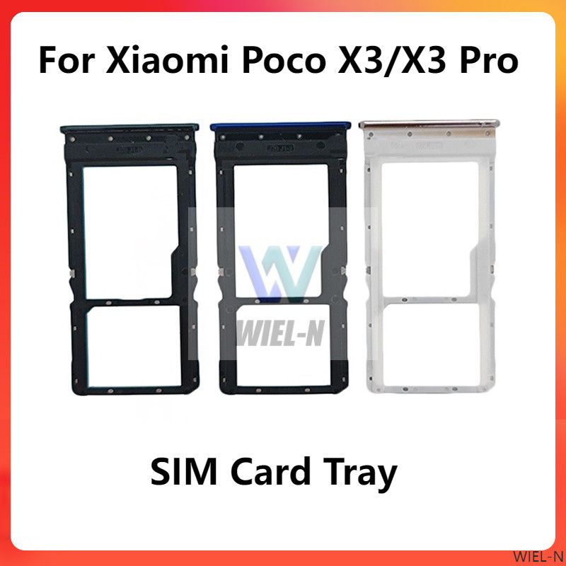 For Xiaomi Poco X3 Pro X3 Sim Card Tray Holder Socket Adapter Repair ...