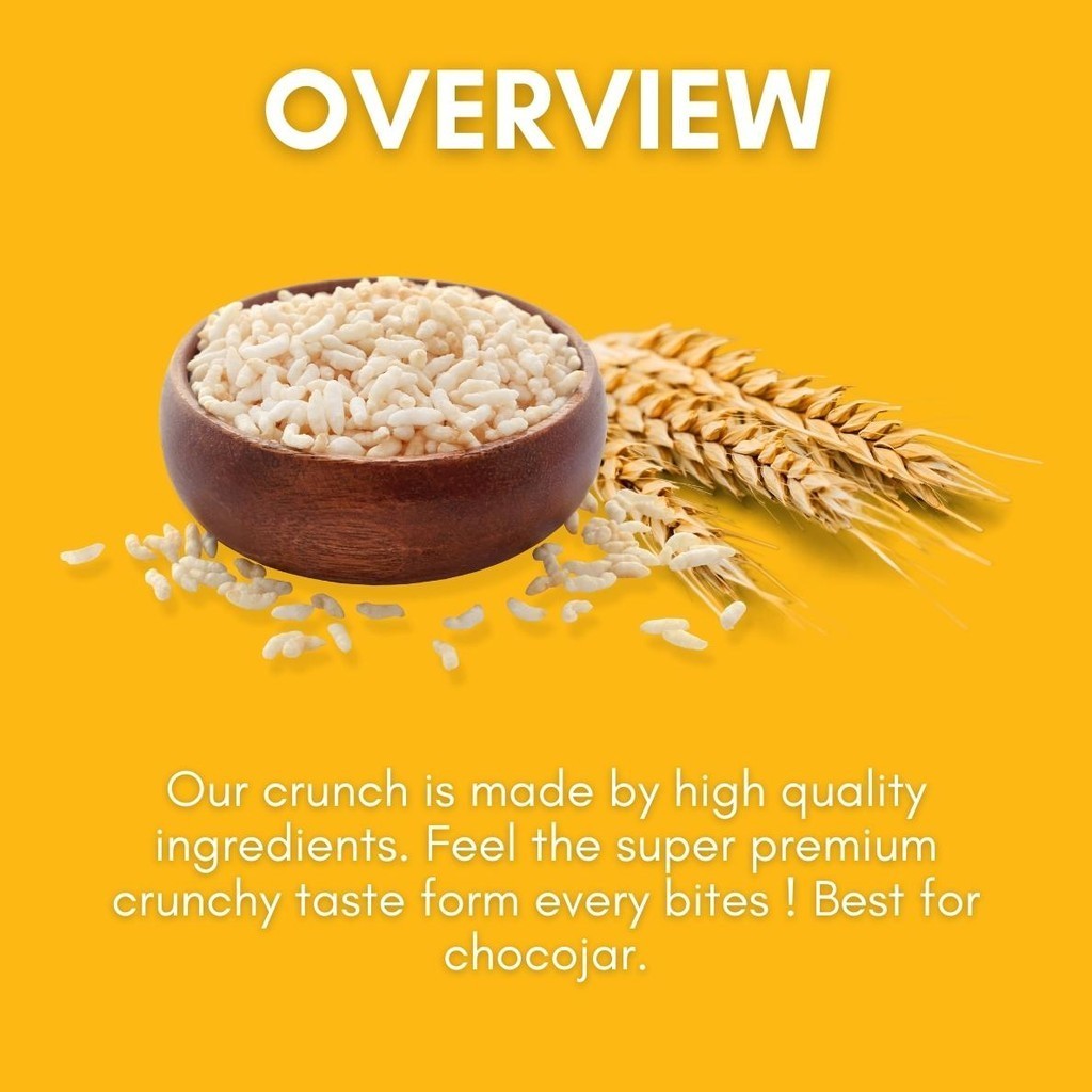 Crispy Rice Bubble Chocolate Cereal Bubble Rice White Rainbow Chocojar ...