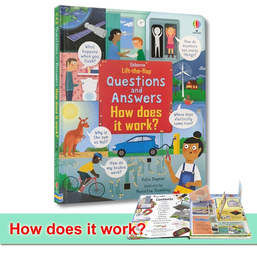 RQ`How does it Work Usborne Books Lift-the-flap Questions and Answers ...