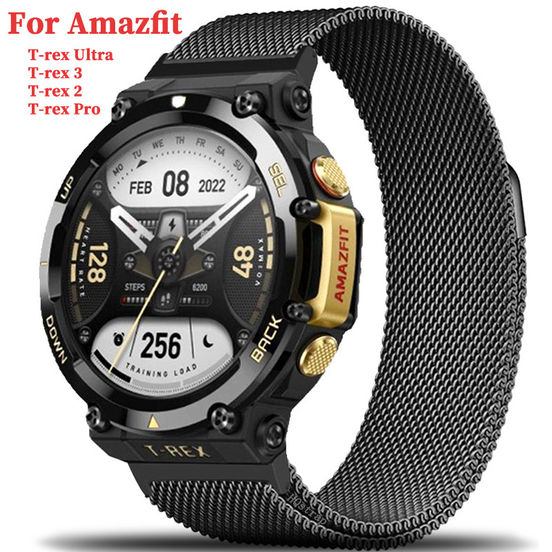 Milanese Loop Strap for Huami Amazfit T-rex 2 Ultra Bracelet for ...