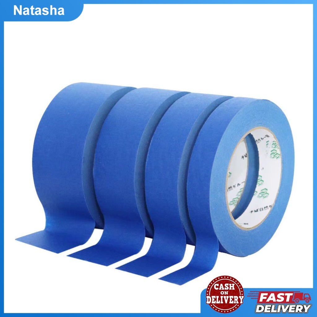 20M Blue Painters Tape Practical Traceless DIY Masking Paper Tape Multi ...