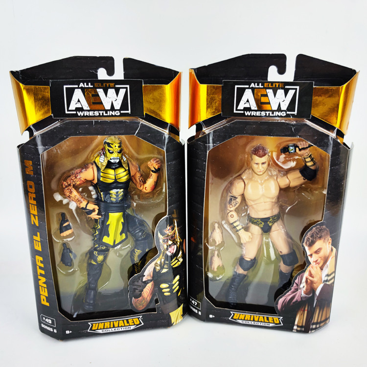 Aew Wrestling League Arena Wrestler Wrestler Series Doll Movable 20cm ...