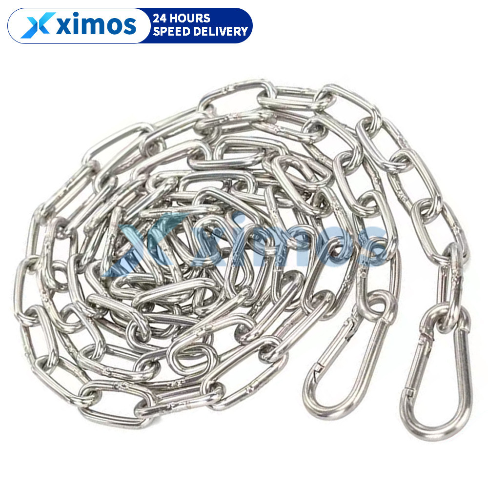 Chain Lock Dog Chain With Hook Lock Iron/Galvanized Alloy For Home ...