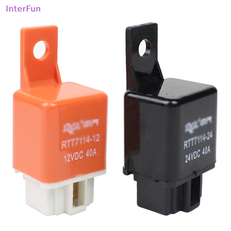 hot Car Air Conditioner Relay FourPlug Air Conditioner Relay 12v 40A