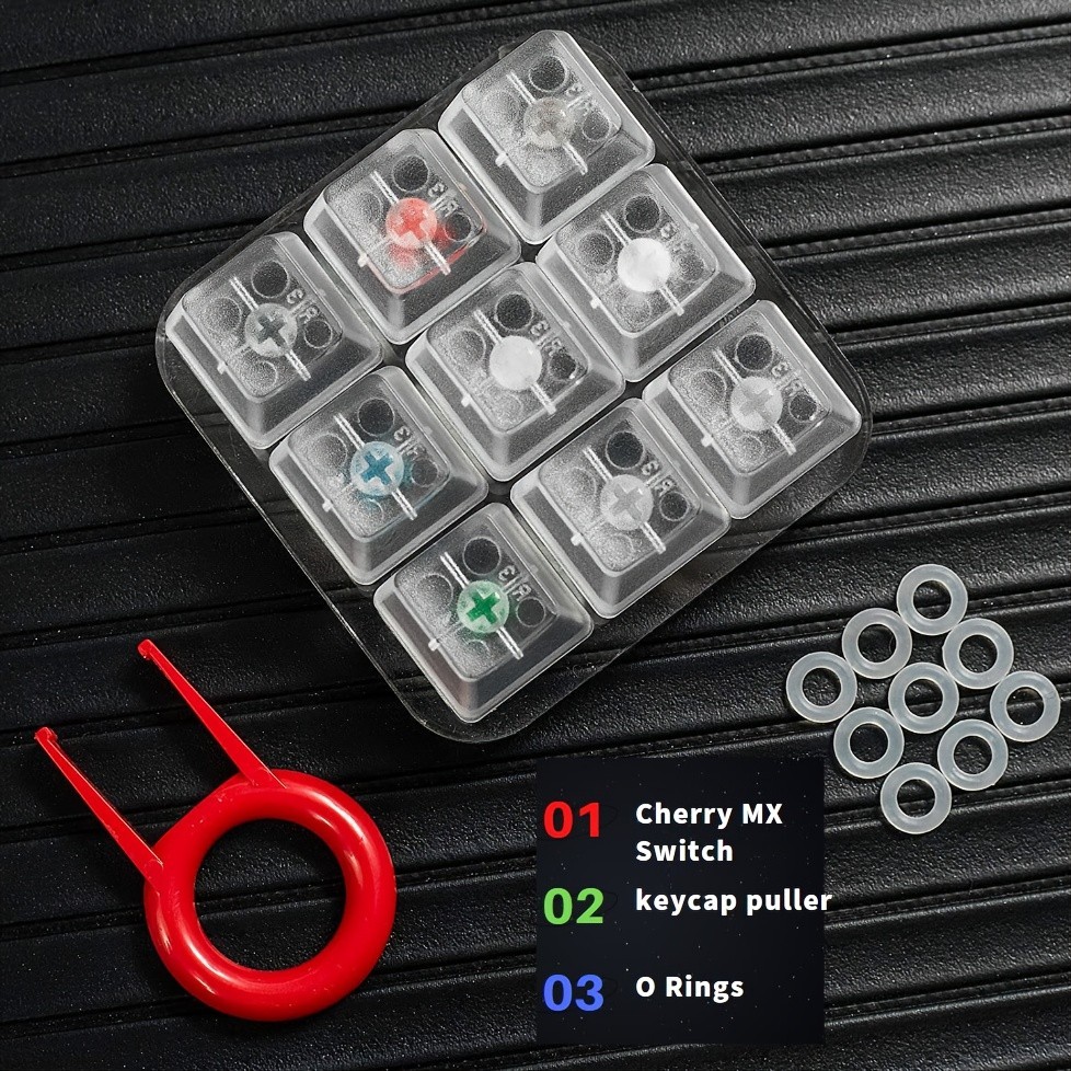 Akko 16-Key Switch Tester Mechanical Keyboards Acrylic Testing Tool