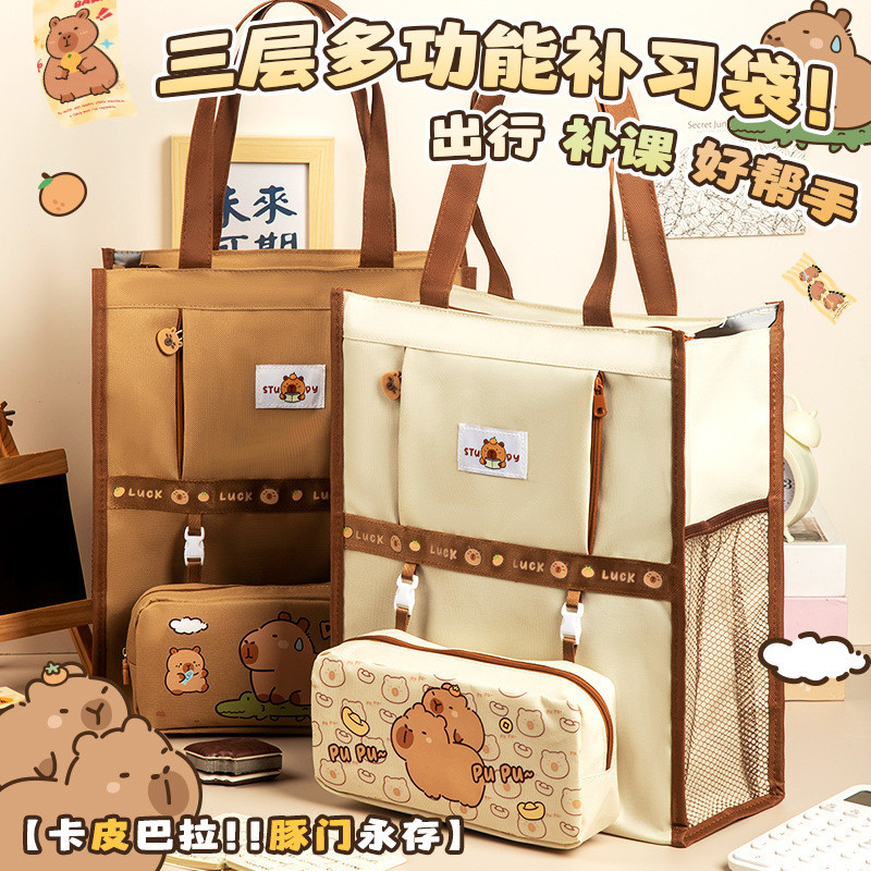 Carry Book Bag Messenger Bag Primary School Students Tutorial Bag ...