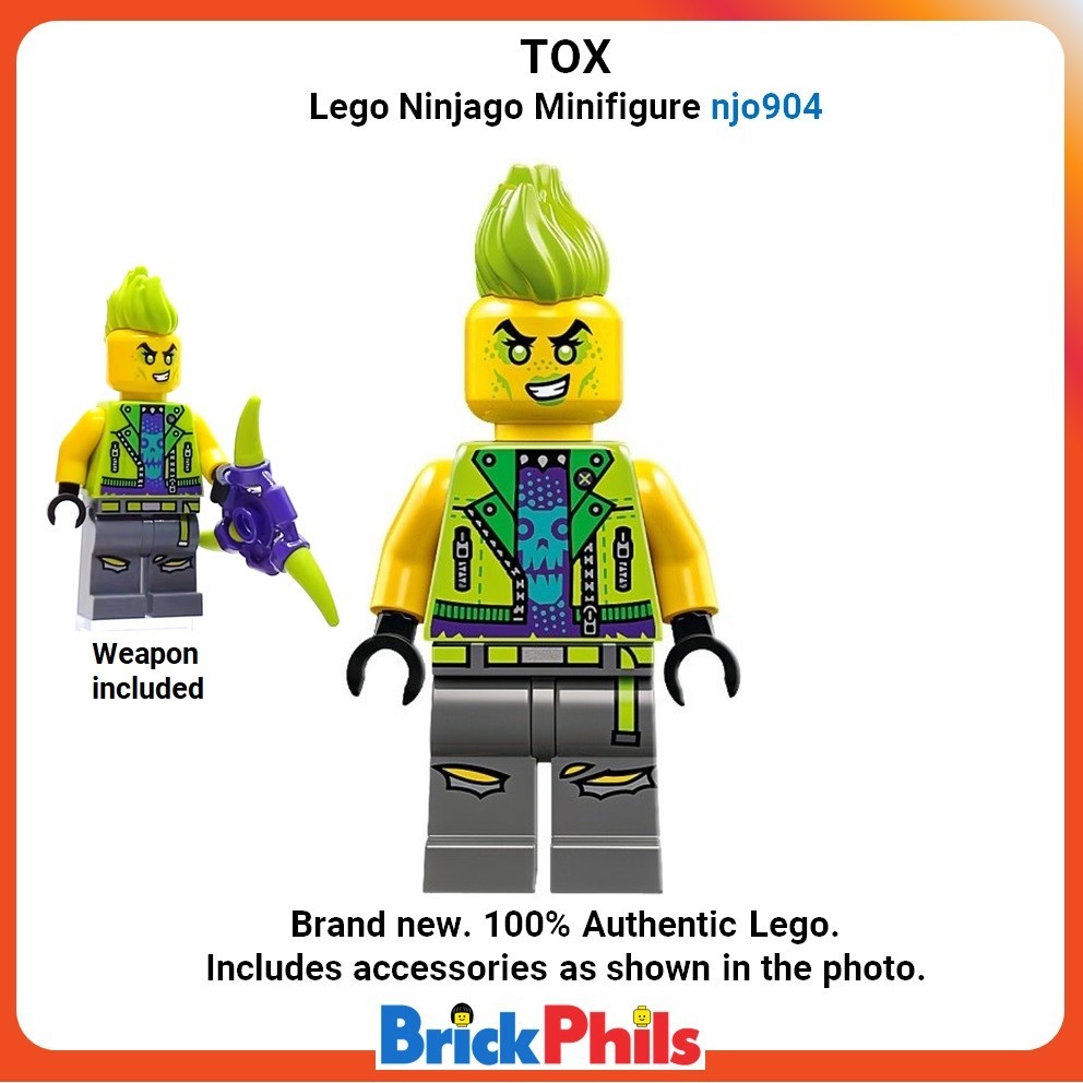 Lego Ninjago Minifigure njo904 Tox | Shopee Philippines