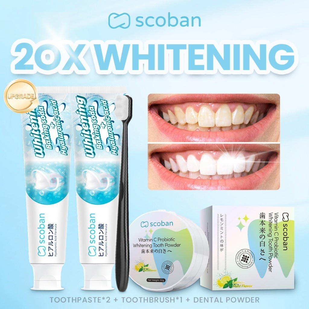 Sunisa teeth Whitening toothpaste Peppermint Food Graded Family baking