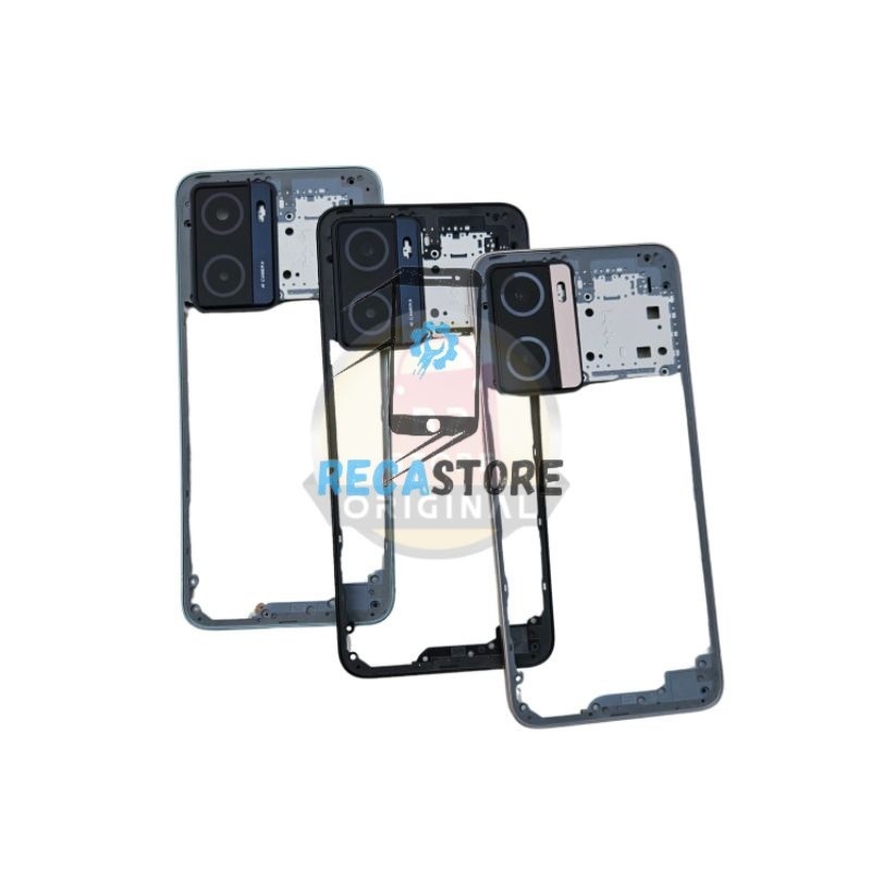 Middle Bone Bezel - Bezzel Oppo A57 4G 2022/A77s Middle Frame - Side ...