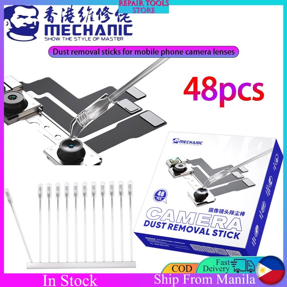 【PH STOCK+COD】Mechanic CD48 Camera Lens Cleaner 48pcs/box Dust ...