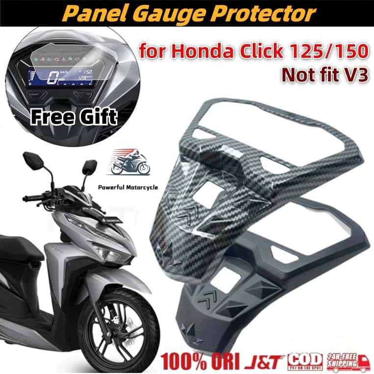 Honda Click 125/150 V2 Panel Gauge Cover Click V2 Motorcycle Gauge ...