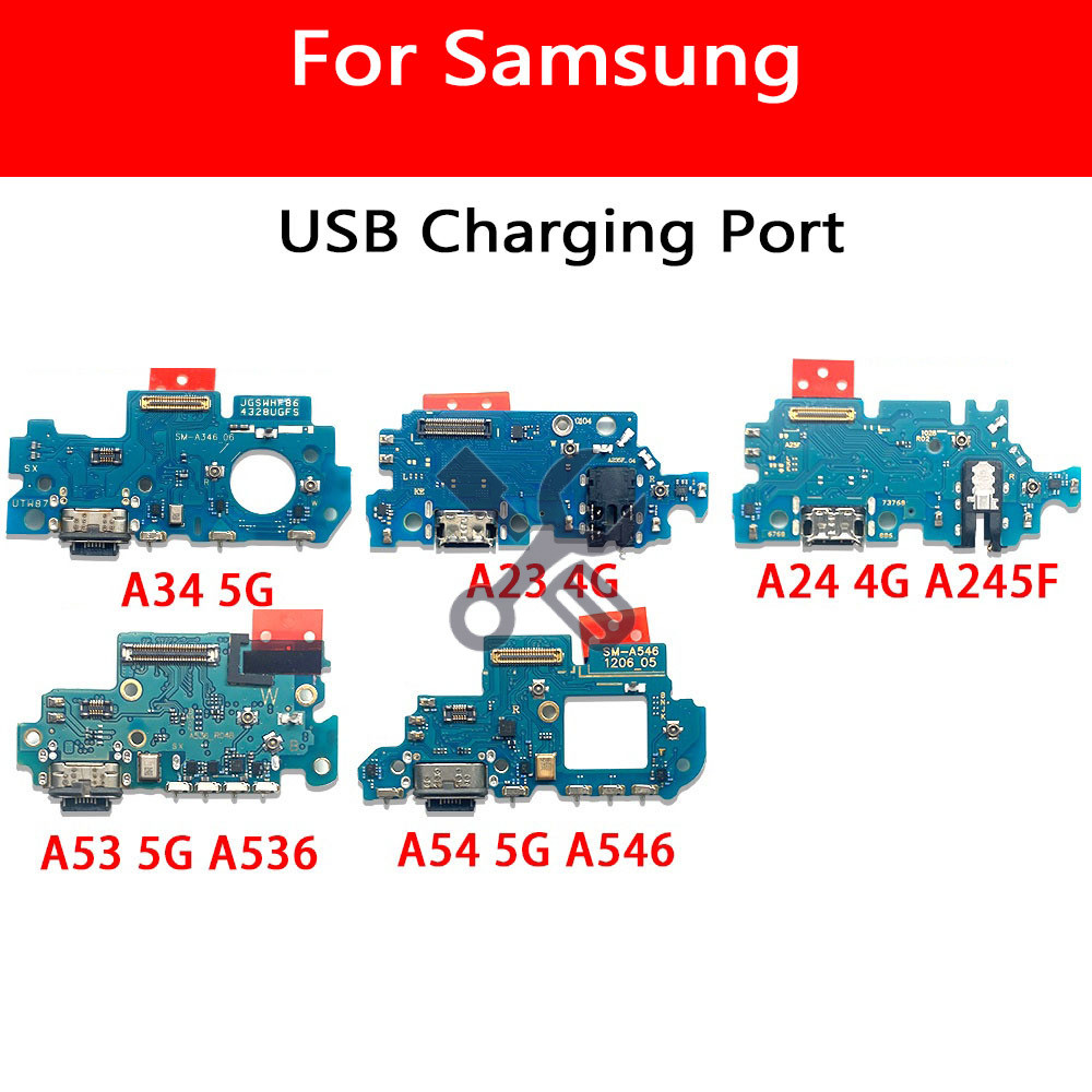 For Samsung A53 A23 A24 A34 A54 4G 5G Dock Connector USB Charging Pad ...