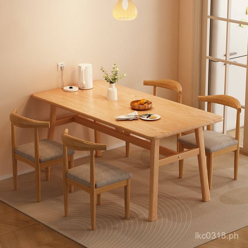Rectangular Dining Table for Rental Apartments, Small Apartment ...
