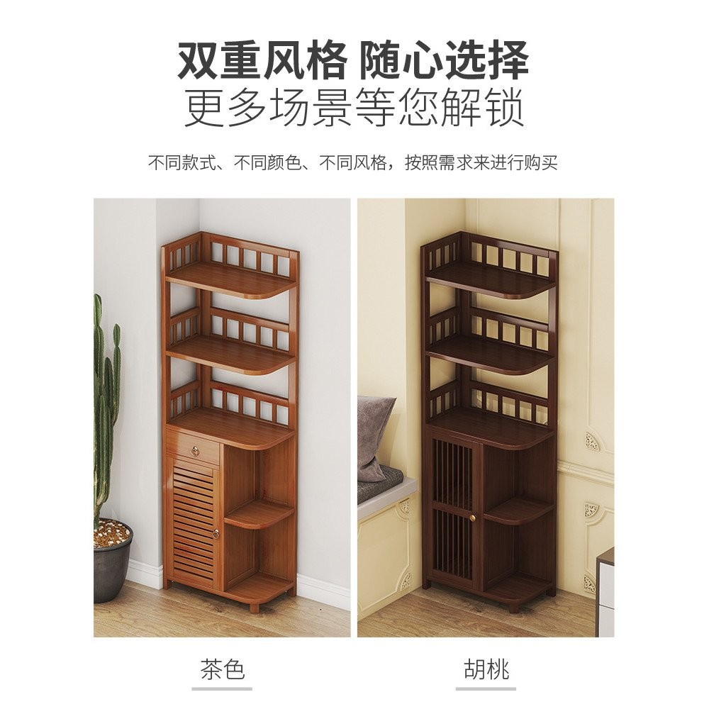 Corner Cabinet Locker Triangle Corner Floor Side Cabinet Tea Set ...