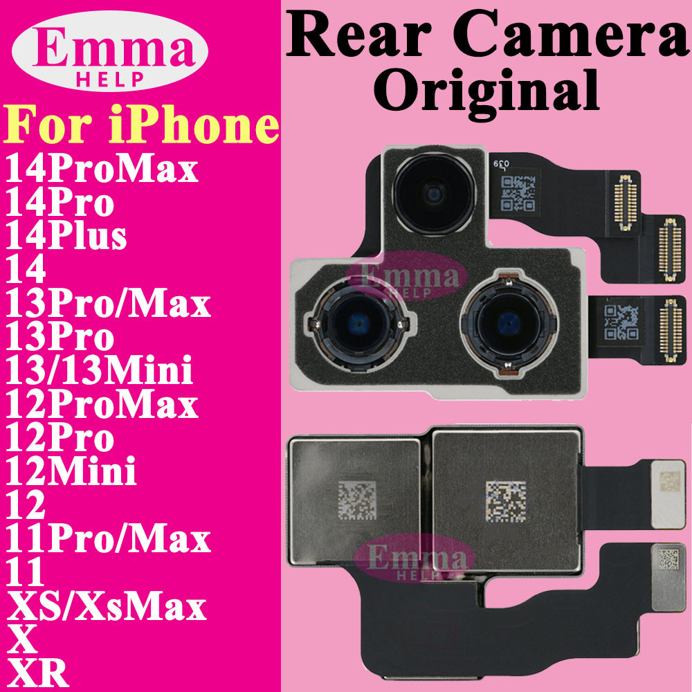 Original Rear Main Camera Back Lens Flex For Phone 13 11 Pro Max 14 ...