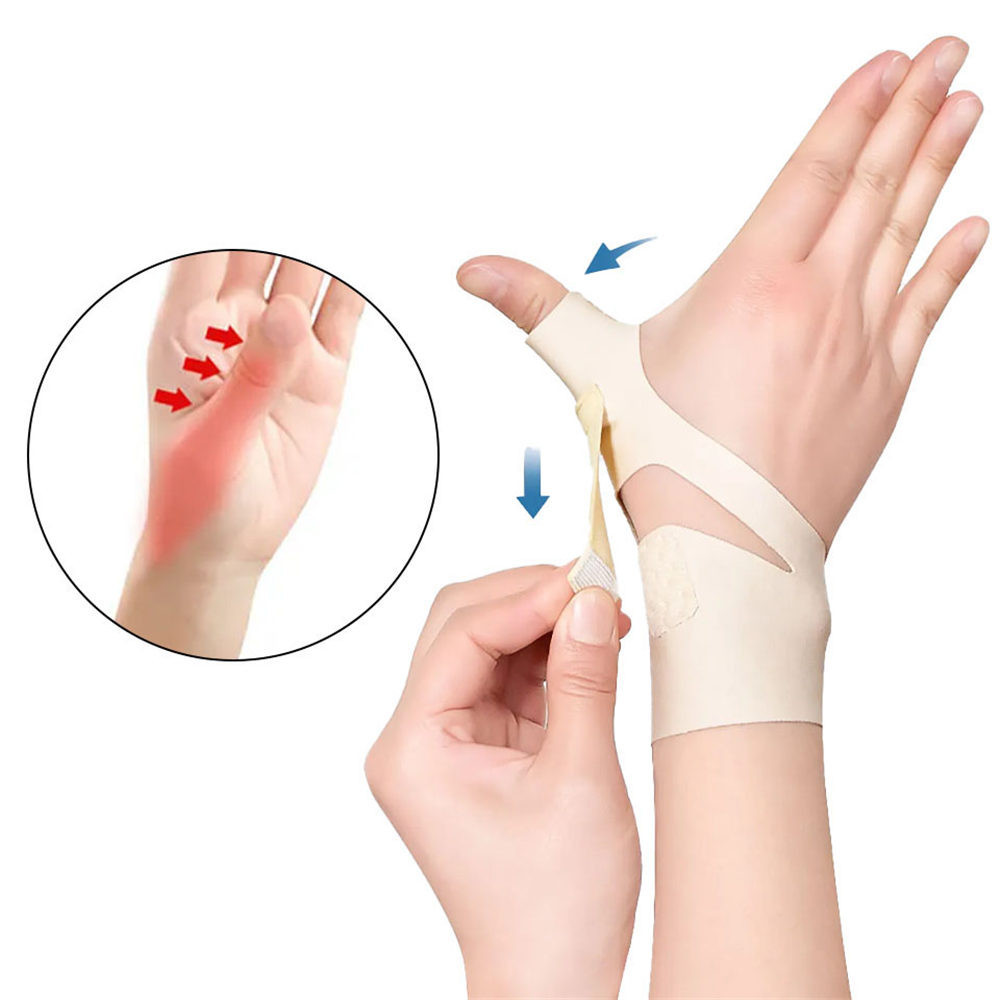 1Pcs Elastic Thumb Support Sheath Thumb Compression Sleeve Protector ...
